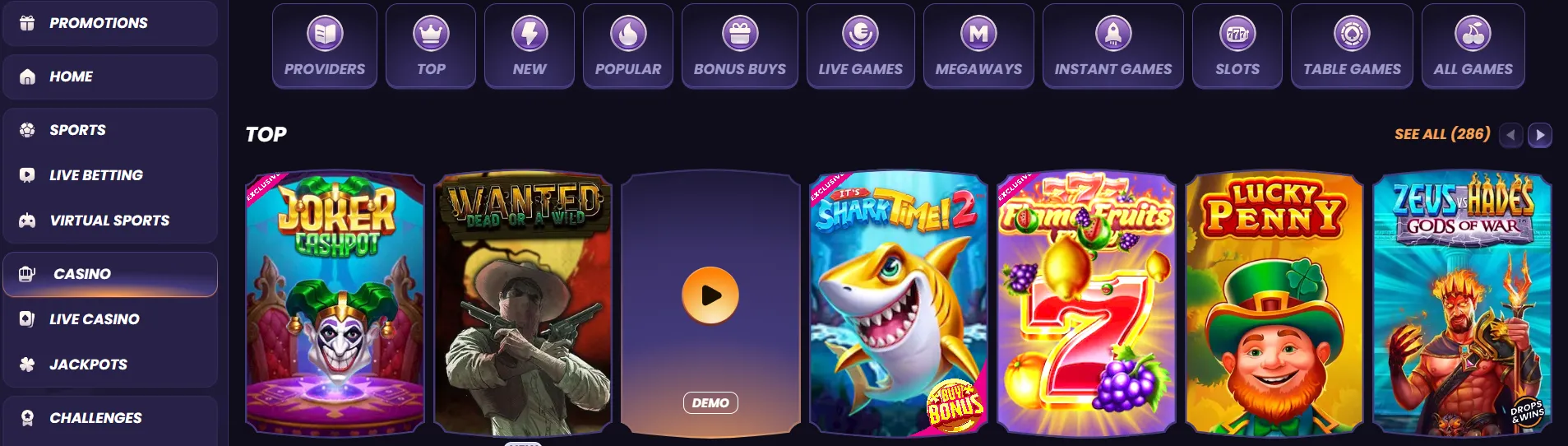 Game selection